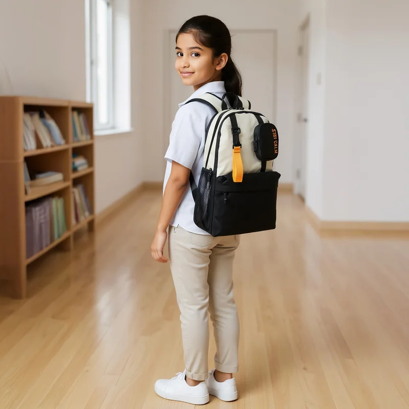 US Polo Assn. Royal Sac Slogan Print 18-inch Backpack with Adjustable Straps and Zip Closure - 45x29x14 cms